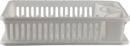 SUSZARKA DO NACZYŃ PROSTOKĄTNA FOL.43X27X9,5CM BIAŁY