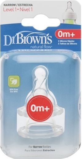 Dr Browns Smoczek standard 0m+ 2 sztuki (QU0039)