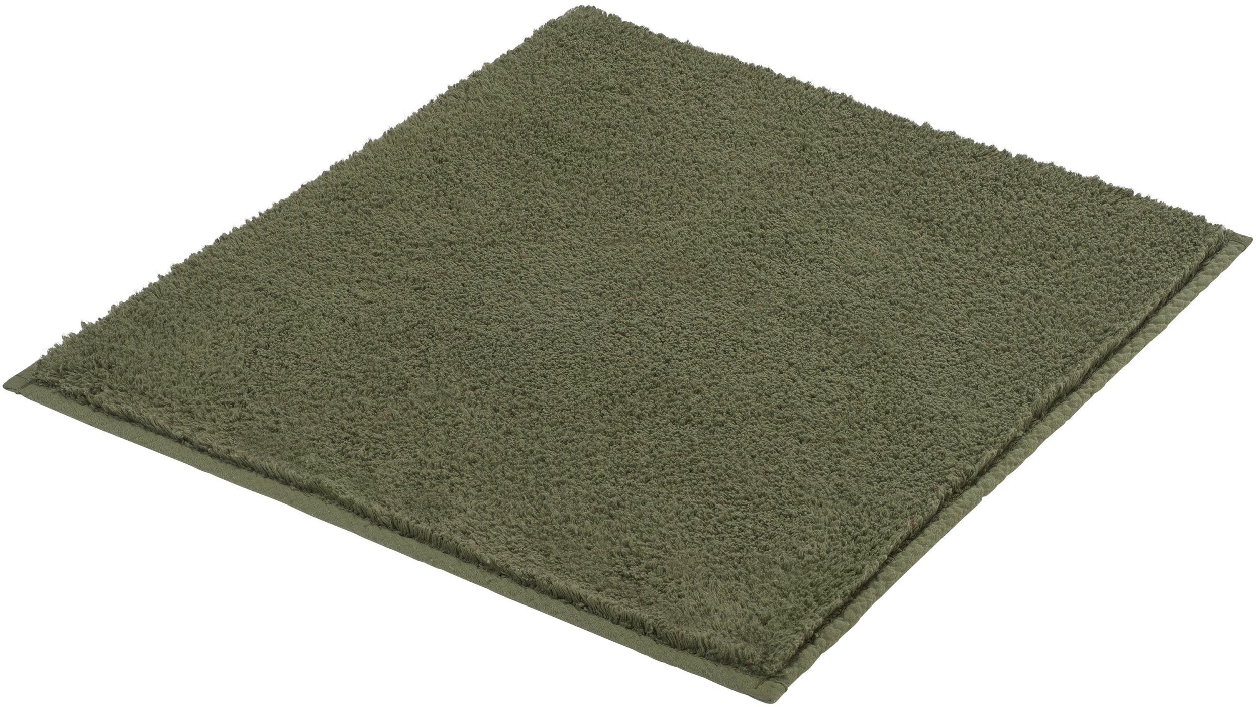 KLEINE WOLKE Kansas Dywan kąpielowy OliGreen 55x65