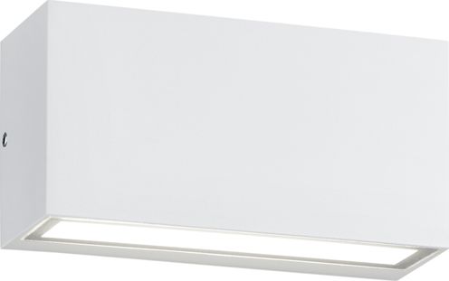 Kinkiet Trio Kinkiet ogrodowy góra-dół biały Trio TRENT ledowy 226960231