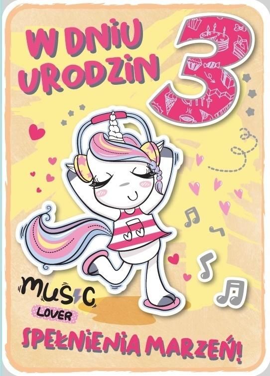 Armin Style Karnet Urodziny 3 GM-686