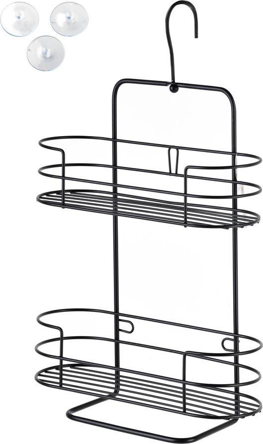 Koszyk prysznicowy Mondex Półka Łazienkowa H33x25x9.5cm 2 Poziomy!