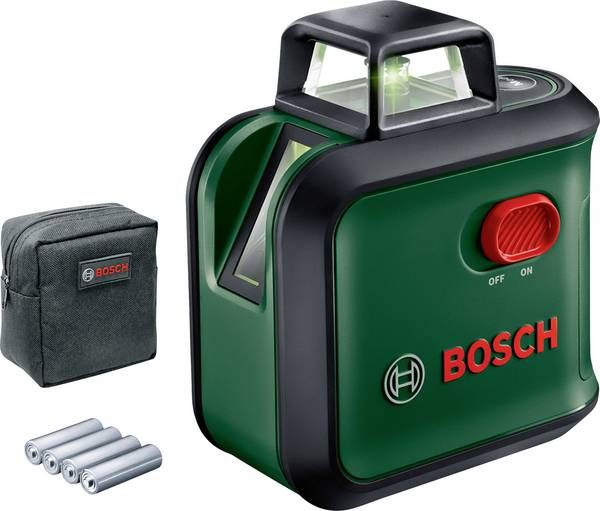 Bosch Laser krzyżowy AdvancedLevel 360 zielony 24 m