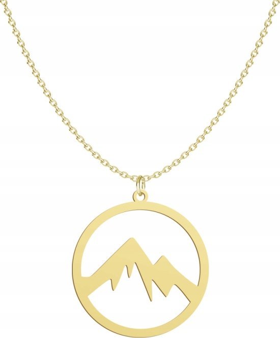 Radziszewska Jewellery Pozłacany Naszyjnik GÓRY GRAWER GRATIS
