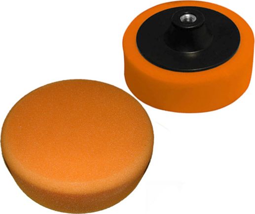 Silver DYSK 150mm POLERSKI GĄBKA POMARAŃCZOWA M14 ŚREDNIA/SILVER EXS10691