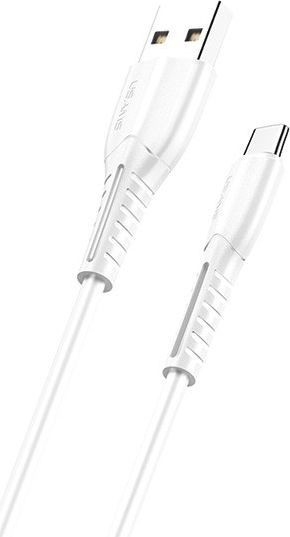 Kabel USB Usams USB-A - USB-C 1 m Biały (63871-uniw)