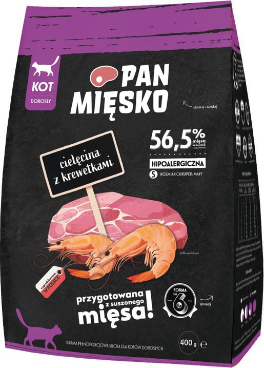 Pan Mięsko Cielęcina z krewetkami 0.4kg