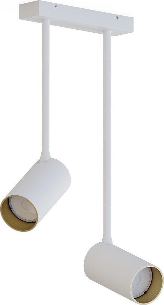 Lampa wisząca Nowodvorski Lampa stropowa 2-płomienna Mono 7672 kuchenna nad wyspę biała