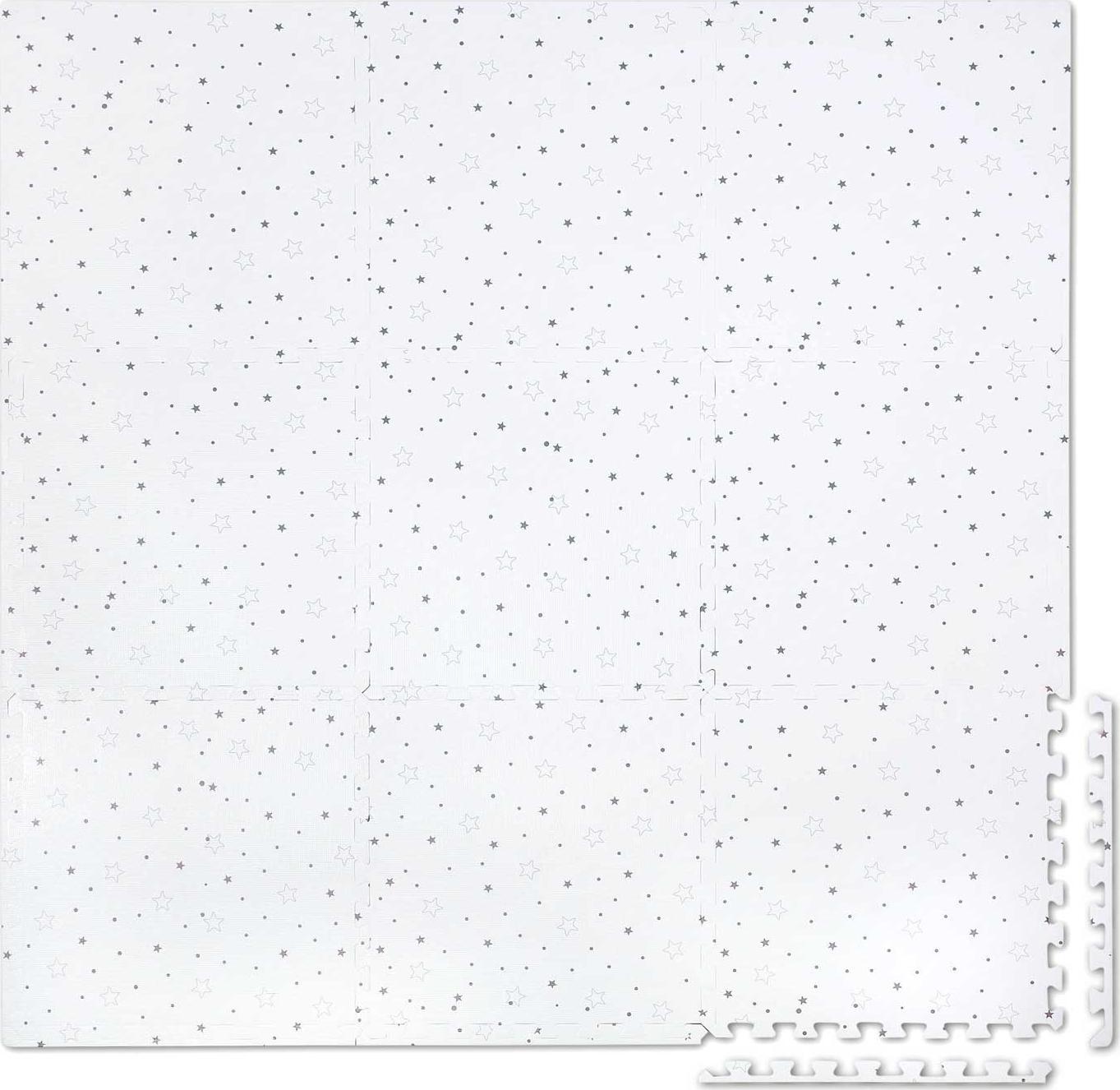 Ricokids Piankowa mata puzzle gwiazdki 50 x 50 cm 9 szt.