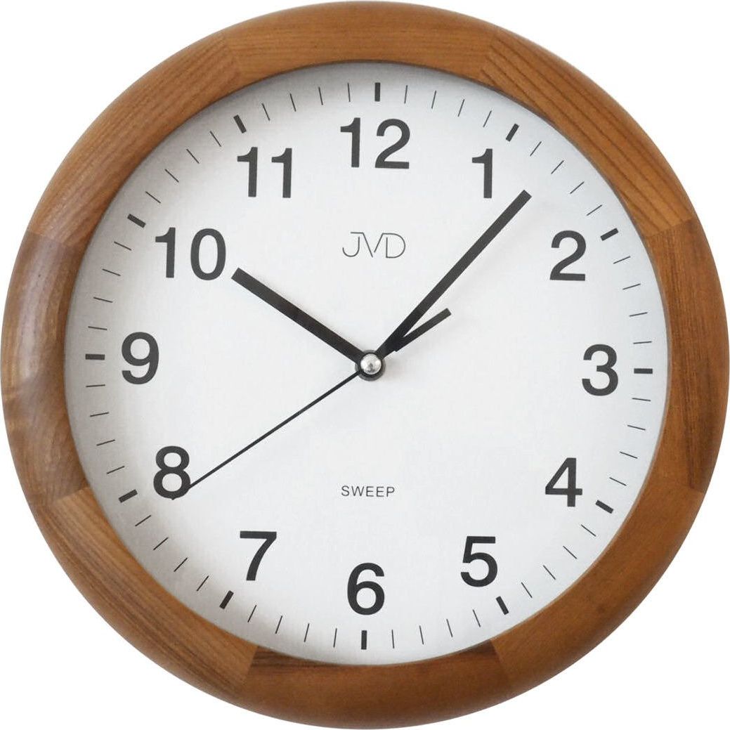 JVD Zegar ścienny cichy mechanizm (NS19020.11)