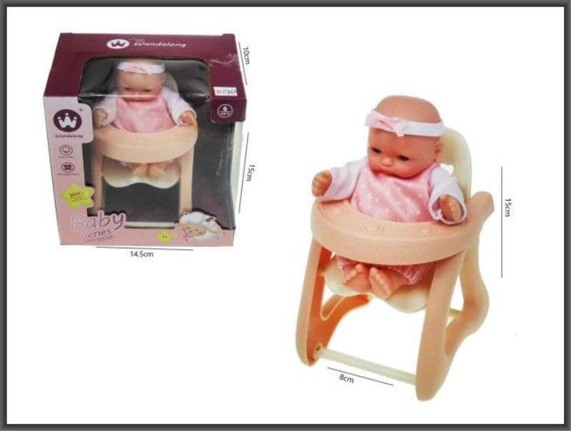 Hipo Lalka 11cm zestaw łazienka HLR33 44157