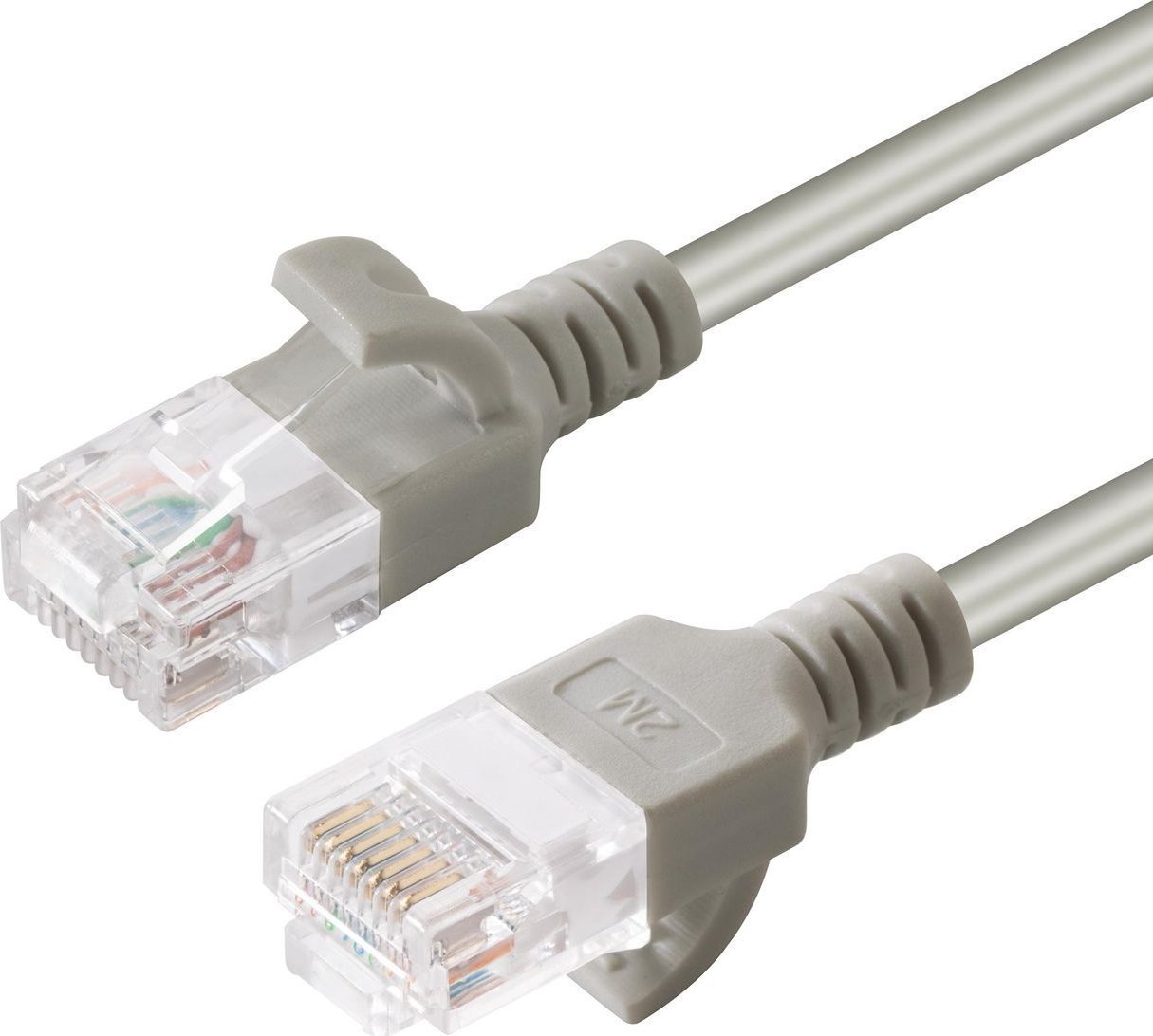 MicroConnect U/UTP CAT6A Slim 0.15M Grey