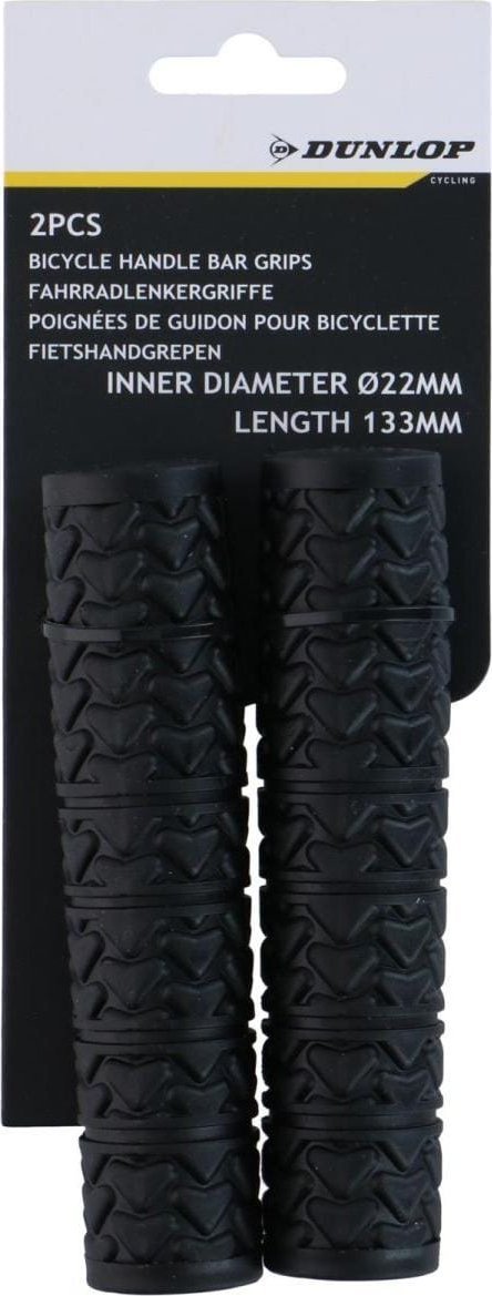 CHWYTY RĄCZKI GRIPY KIEROWNICY 132MM DUNLOP