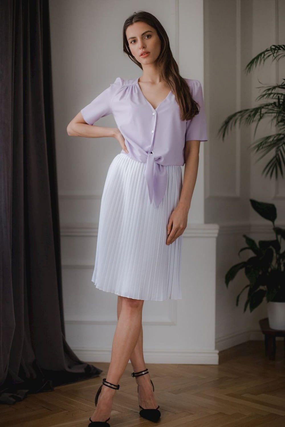 Lenitif Bluzka Model L081 Violet