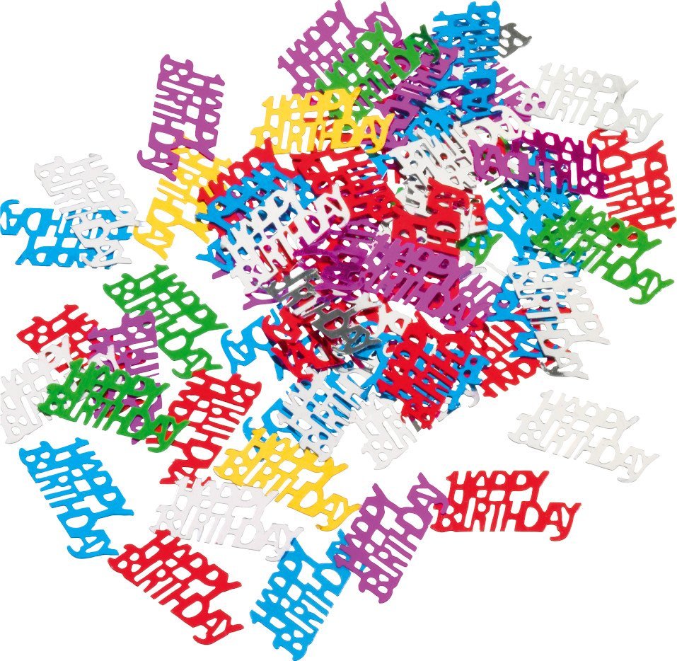 Susy Card SUSYCARD Konfetti Happy Birthday 15 Gramm