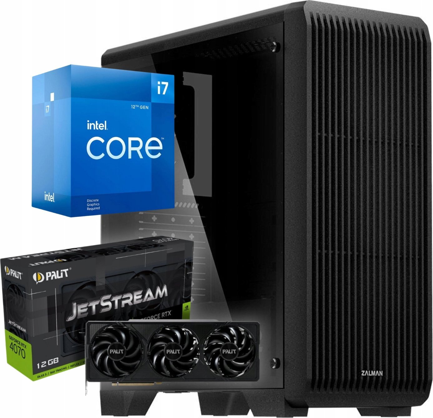 Komputer Pix Lumen V4 Intel Core i7 GeForce RTX 4070 64GB DDR4 2000GB SSD Windows 11