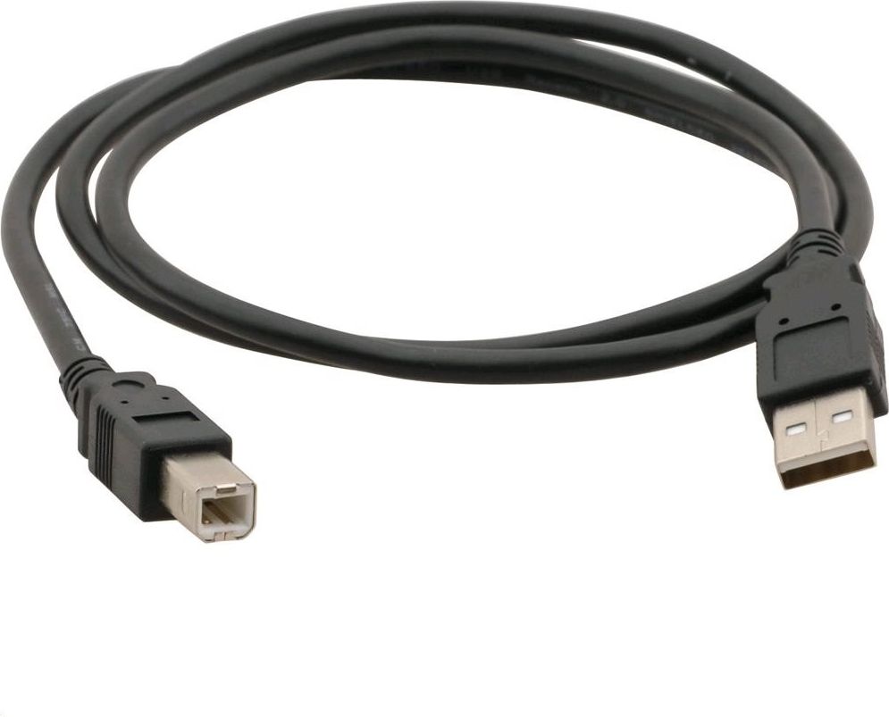 Kabel USB C-Tech USB-A - USB-B 3 m Czarny (CB-USB2AB-3-B)