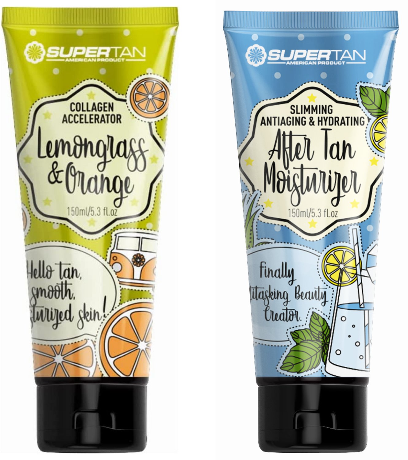 Supertan Lemongrass & Orange + After Tan Po Opalaniu Gratis