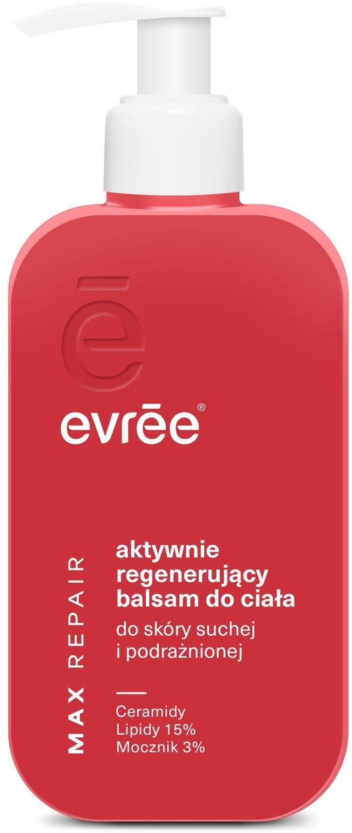 EVREE Max Repair Aktywnie regenerujący balsam do ciała do skóry suchej i podrażnionej 300 ml