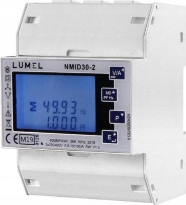 Miernik energii sieci 1- i 3-faz. z certyfikatem MID 100A NMID30-2