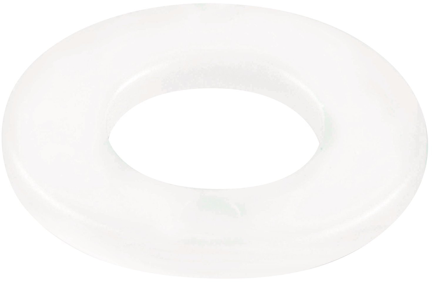 WASHER M 6 PLASTIC WHITE DIN125/15PCS