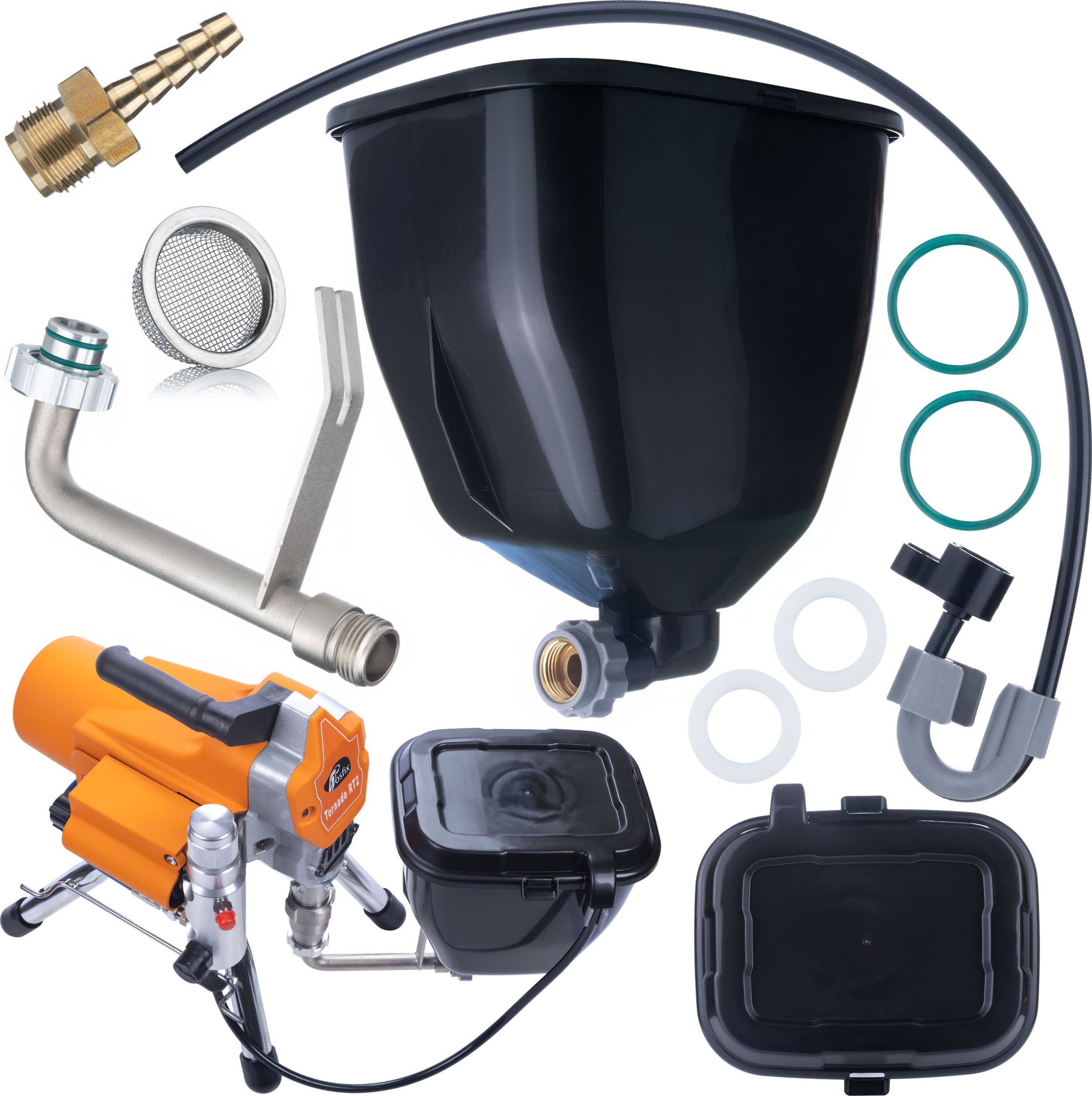 Rosfix ZBIORNIK NA FARBE MATERIAŁ DO AGREGTU MALARSKIEGO TORNADO 6L ROSFIX GRACO