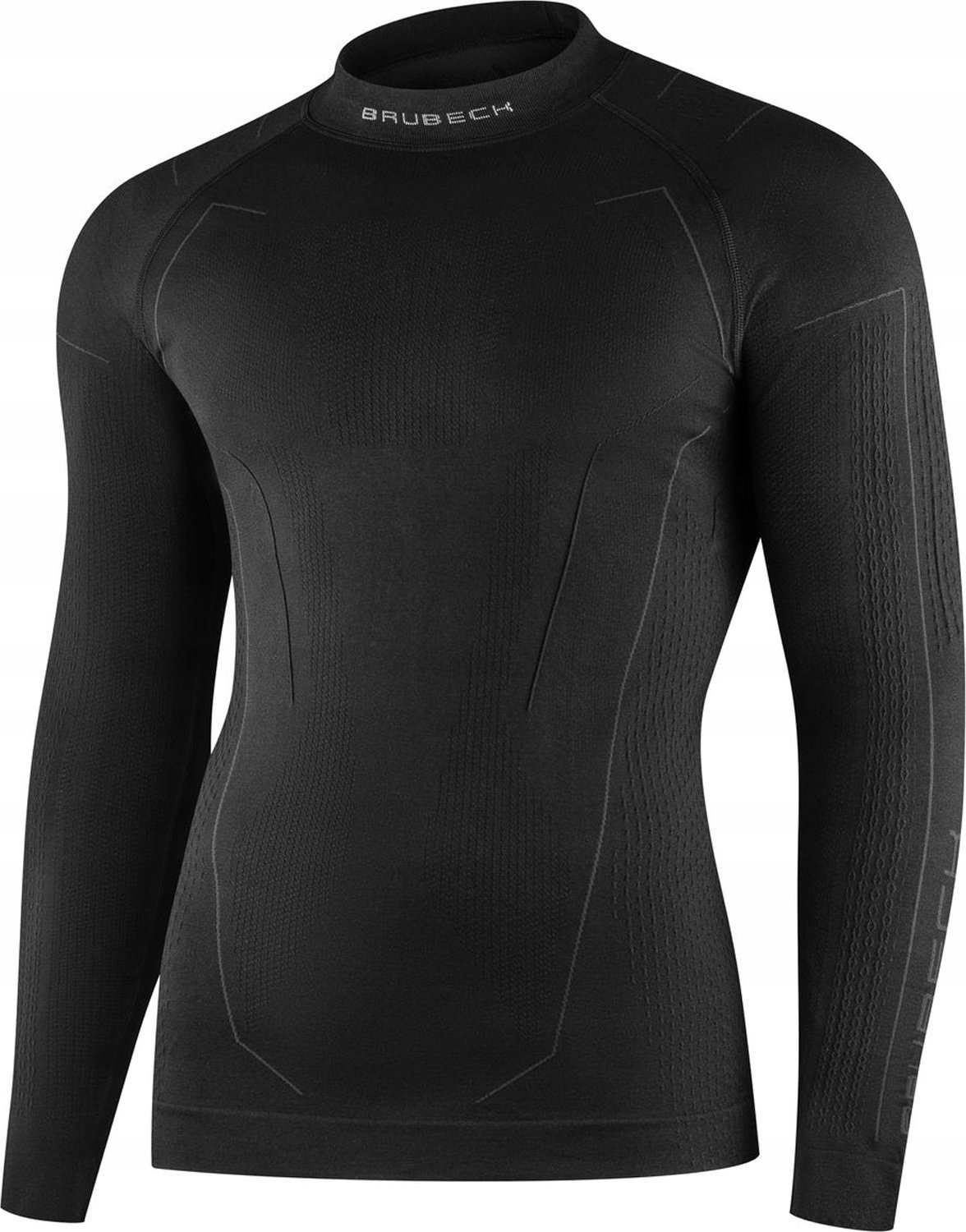 Brubeck LS1654M Bluza męska COOLER czarny S