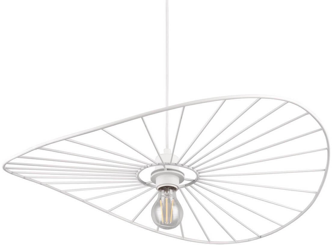 Lampa wisząca RL Light Lampa wisząca do salonu Chapeau R31451031 parasol japandi biały