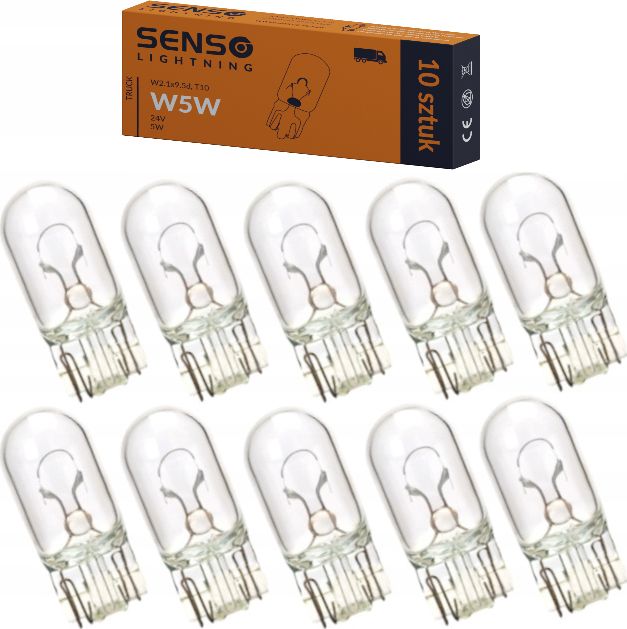 Senso SENSO W5W 24V 5W x10sztuk