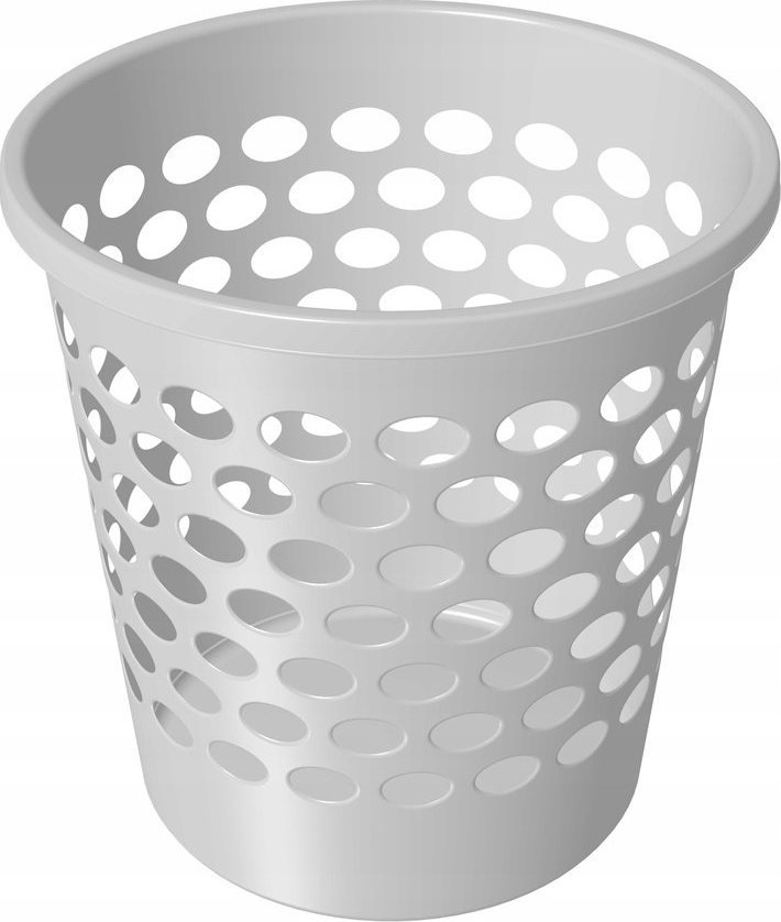 Kosz na śmieci ORPLAST biały