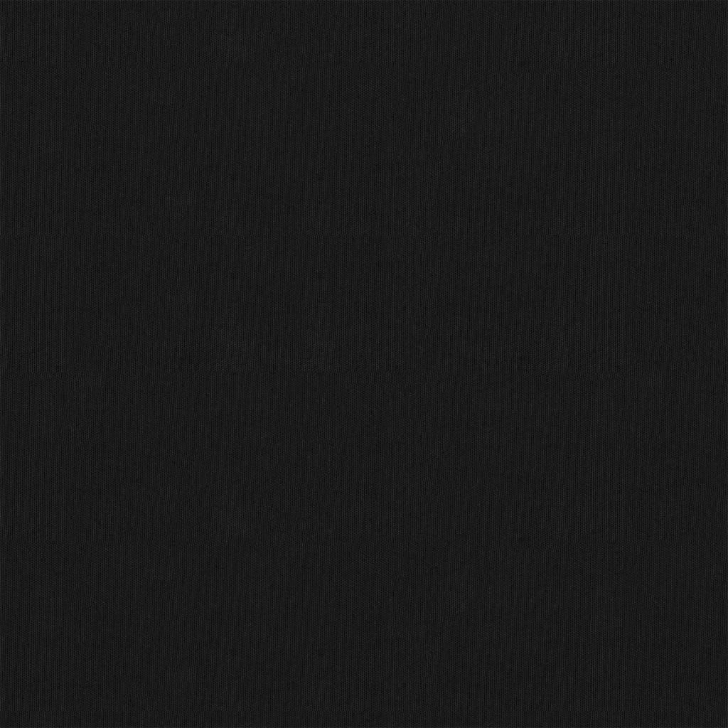 vidaXL Parawan balkonowy, czarny, 90x600 cm, tkanina Oxford