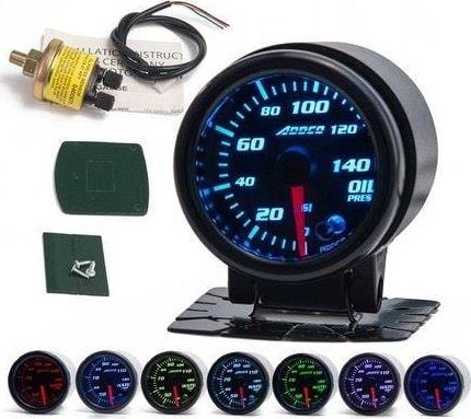 ADDCO Wskaźnik ciśnienia oleju ADDCO + Czujnik