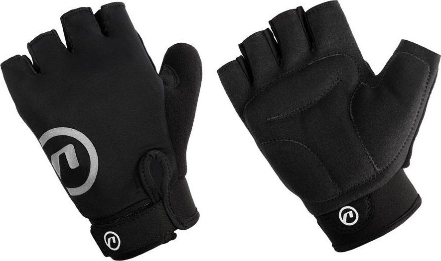 Accent Rękawiczki rowerowe Accent Blacky czarne M uniwersalny