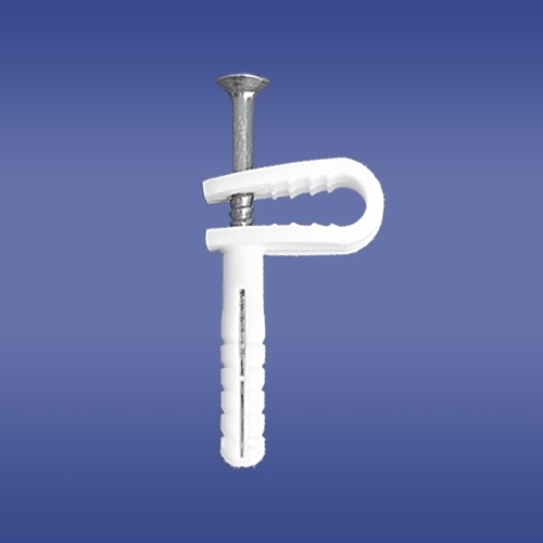 Organizer Elektro-Plast Uchwyt montażowy Biały 50 sztuk (12.42)