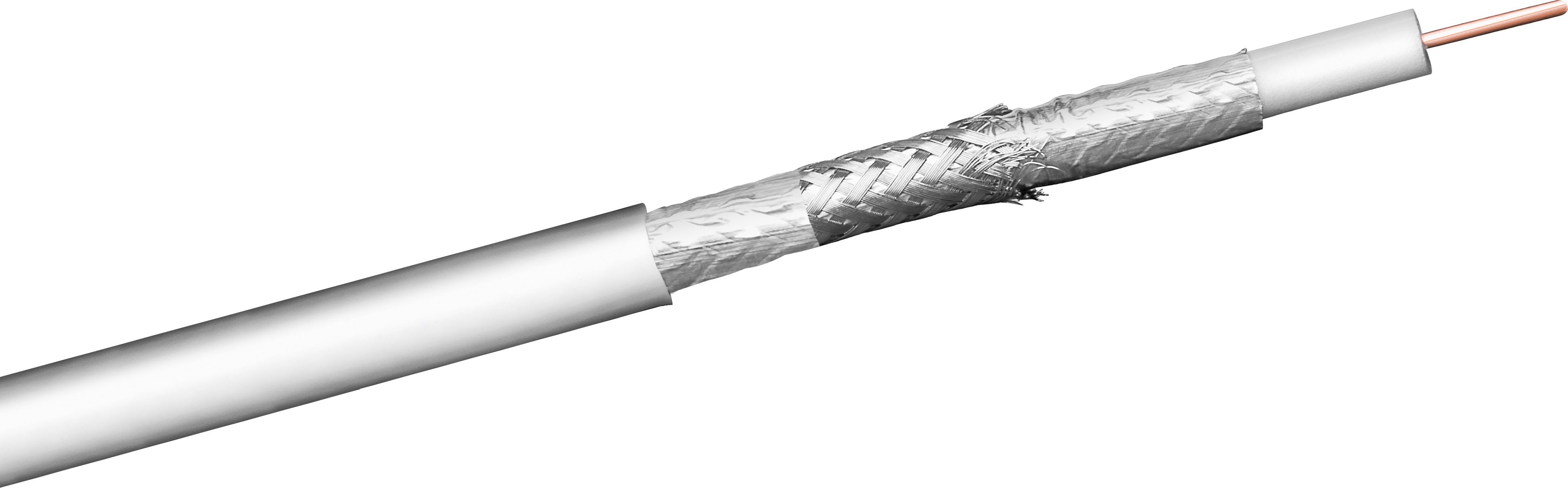 Przewód Spacetronik Kabel Antenowy RG6 Spacetronik DOKA 4K 113 CU Trishield 1mb