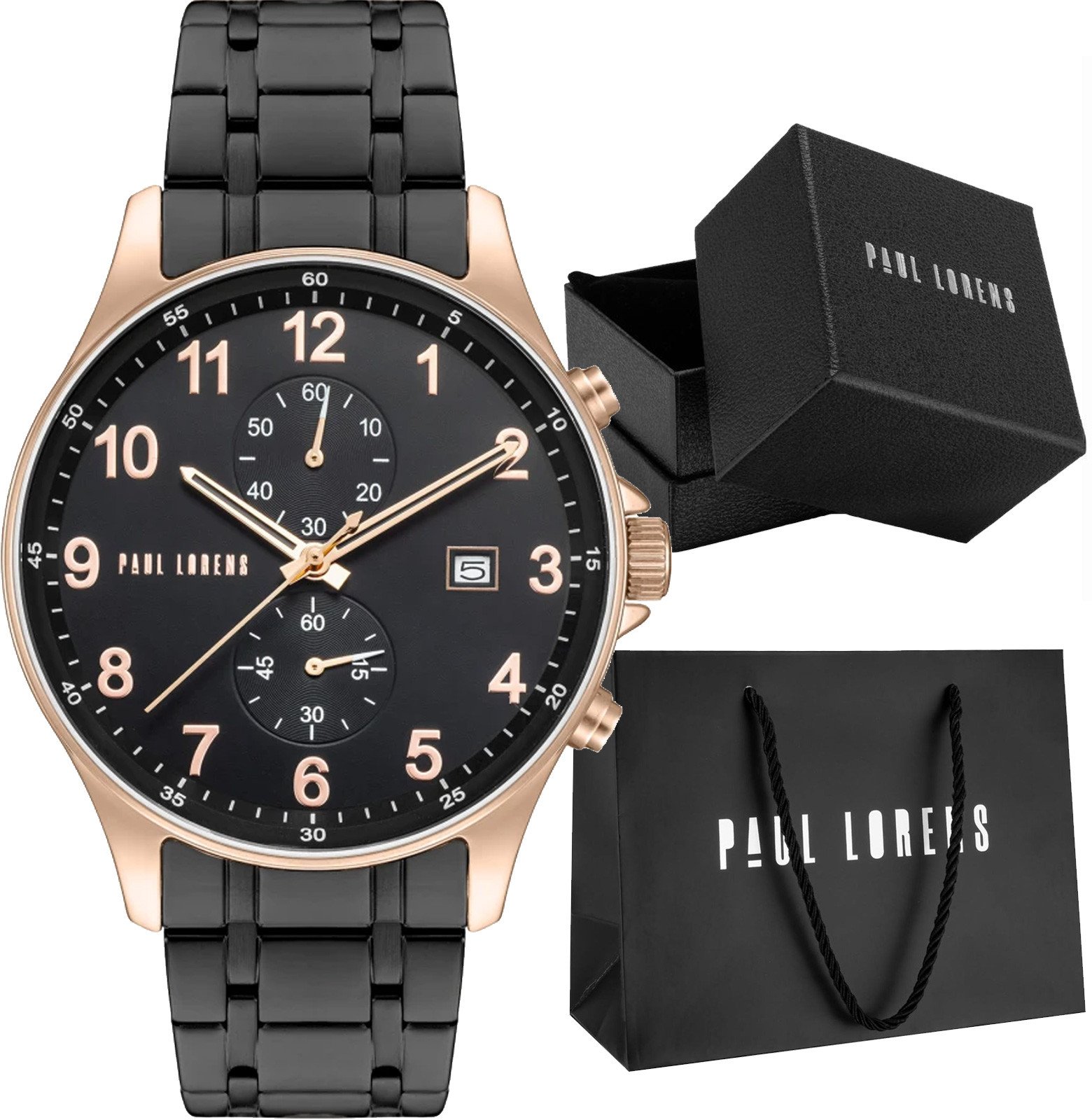 Zegarek męski Paul Lorens GHOST 20002B-1A4