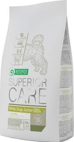 Nature’s Protection Natures Protection Pies 10 kg Superior Care White Dog Junior Small