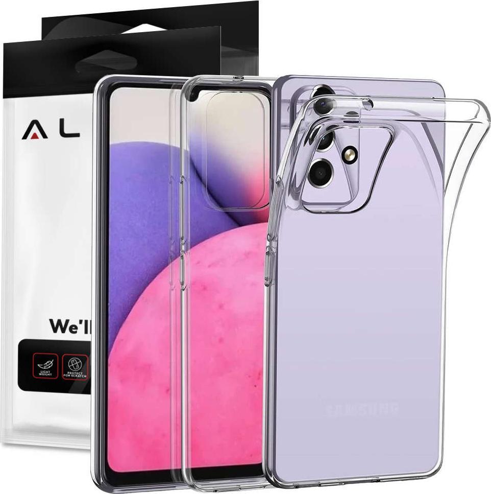 Alogy Alogy Silicone Case Etui na telefon silikonowe obudowa do Samsung Galaxy A53 / A53 5G przezroczyste uniwersalny