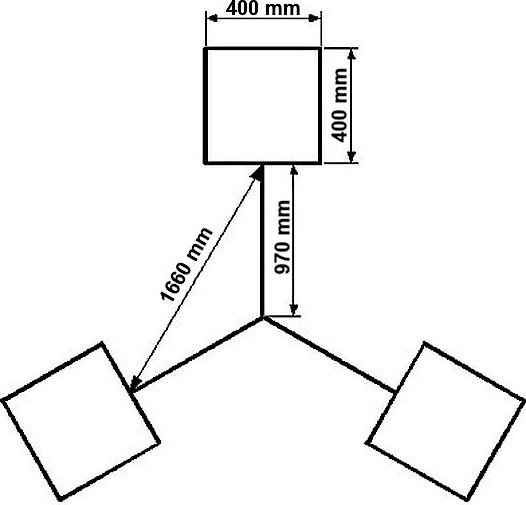 Delta PODSTAWA MASZTU BALASTOWEGO MB-3/PLUS/MINI