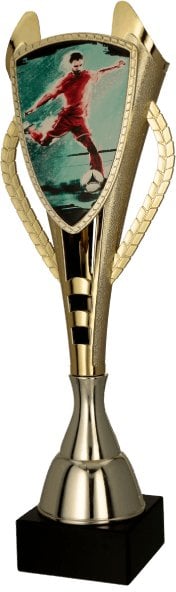 Victoria Sport Puchar plastikowy złoty - PIŁKA NOŻNA