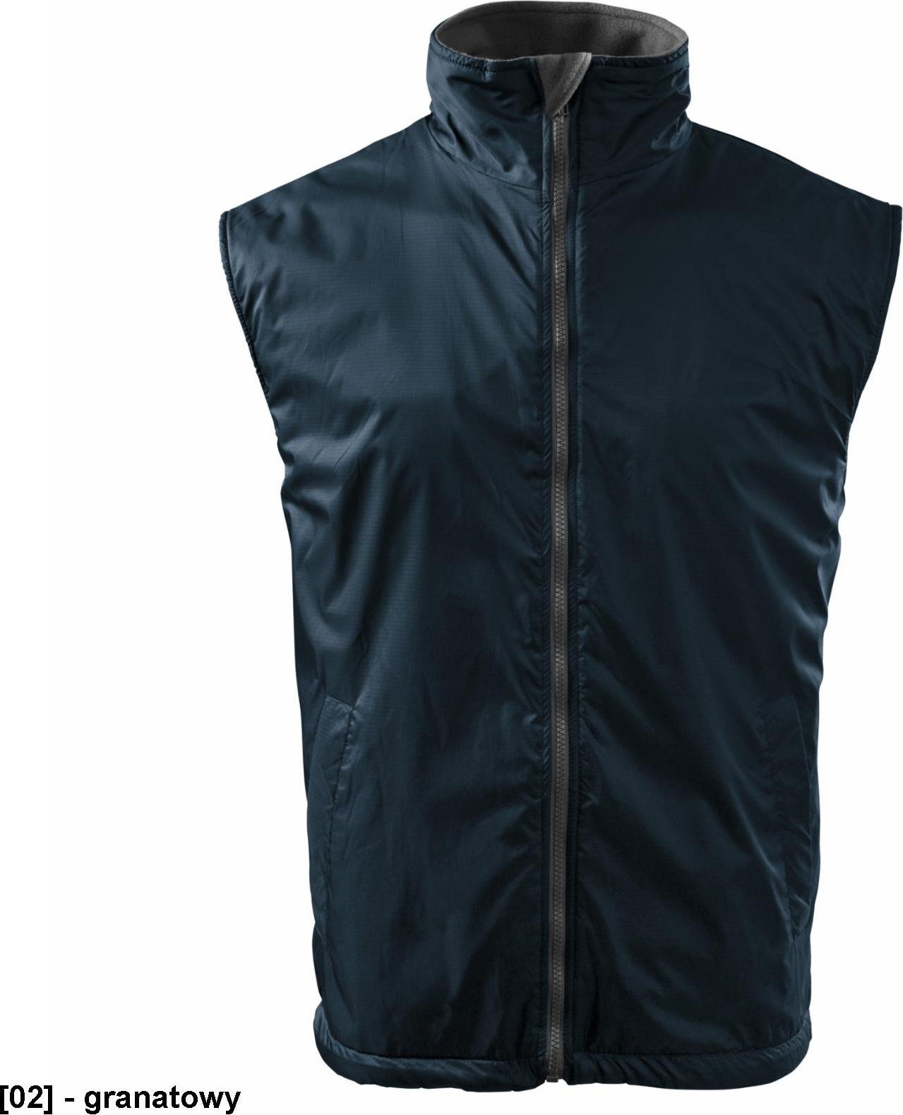 MALFINI Body Warmer 509 - ADLER - Kamizelka męska, 300 g/m, 100% polyamid, - granatowy L