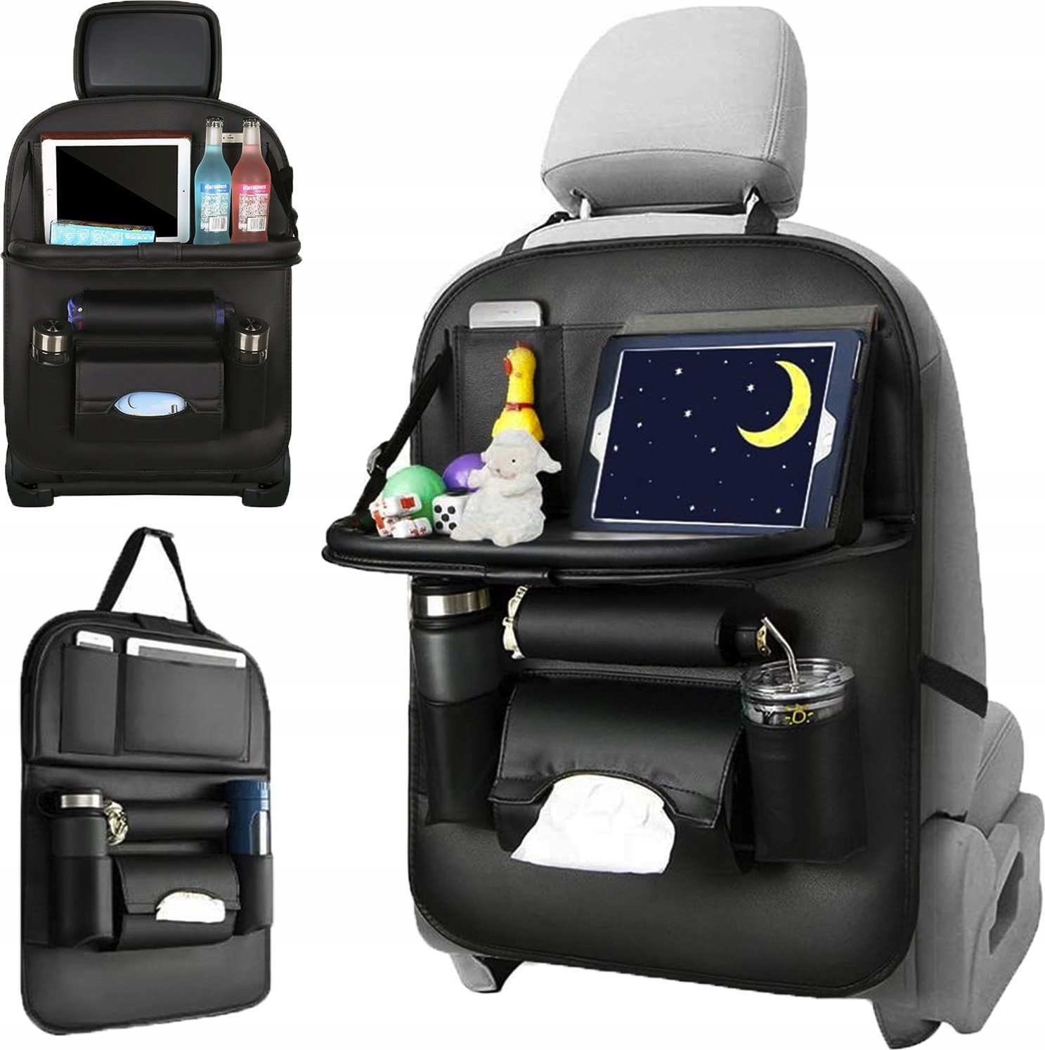 ORGANIZER NA SIEDZENIE Z PÓŁKĄ CAR-O