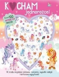MD Creative Kocham jednorożce - 100 wypukłych naklejek