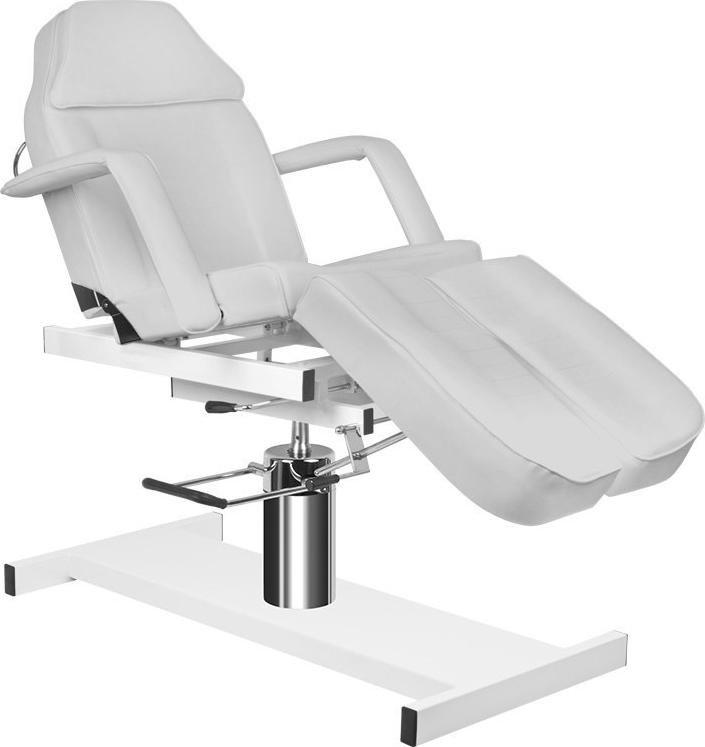 FOTEL KOSMETYCZNY HYD. A 210C PEDI SZARY