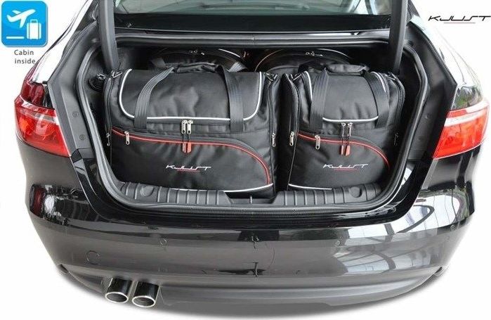 KJUST JAGUAR XF LIMOUSINE 2015+ TORBY DO BAGAŻNIKA 4 SZT uniwersalny