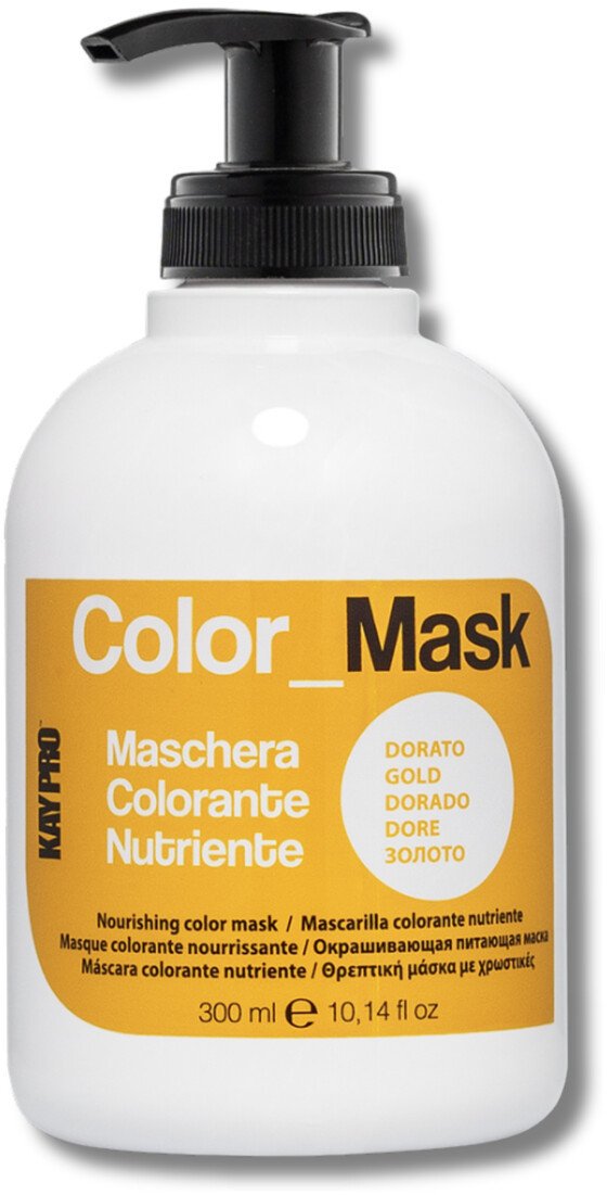 Every Green KayPro Color Mask Odżywcza maska koloryzująca Złoty 300ml