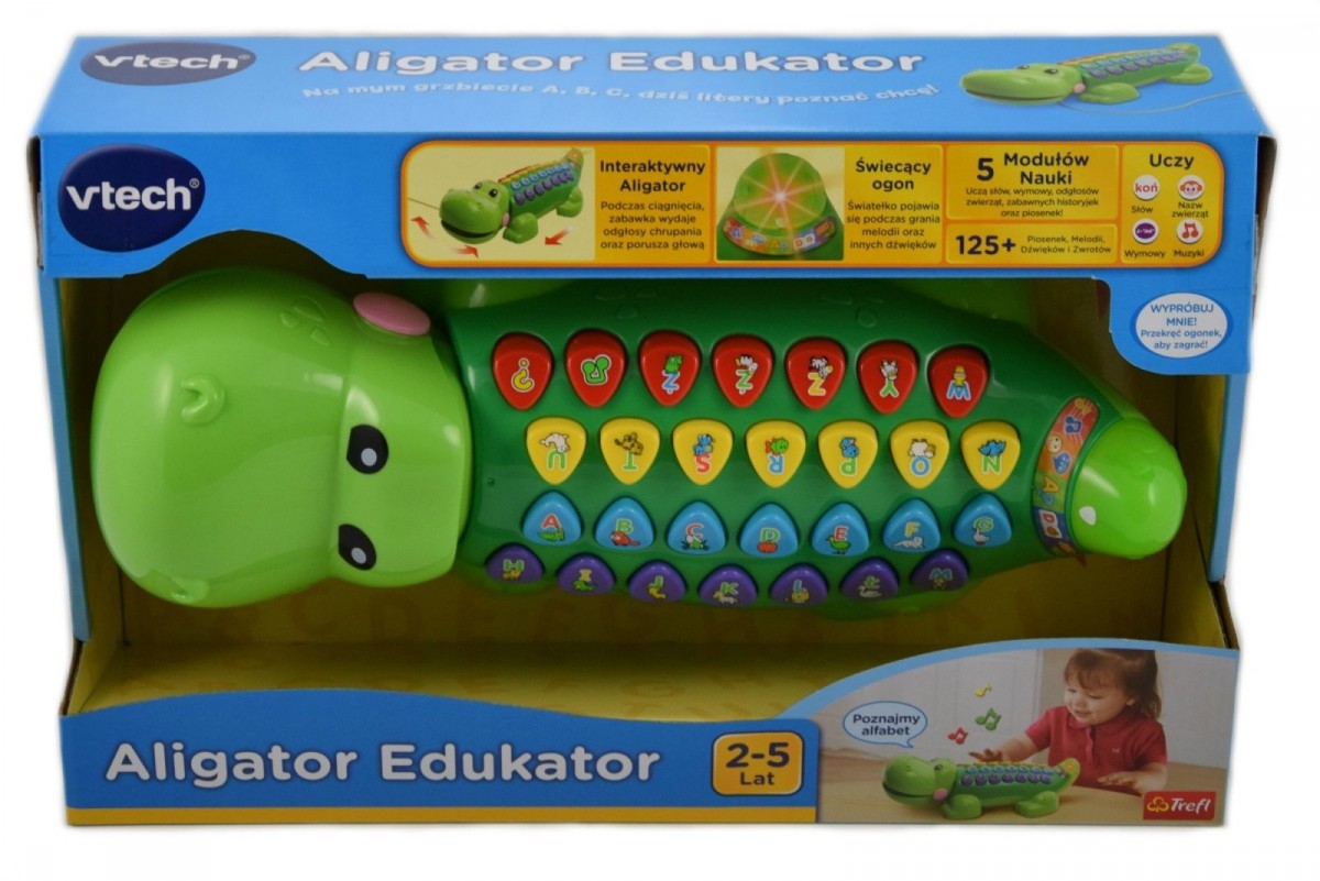 Vtech Literkowy Aligator (60620)