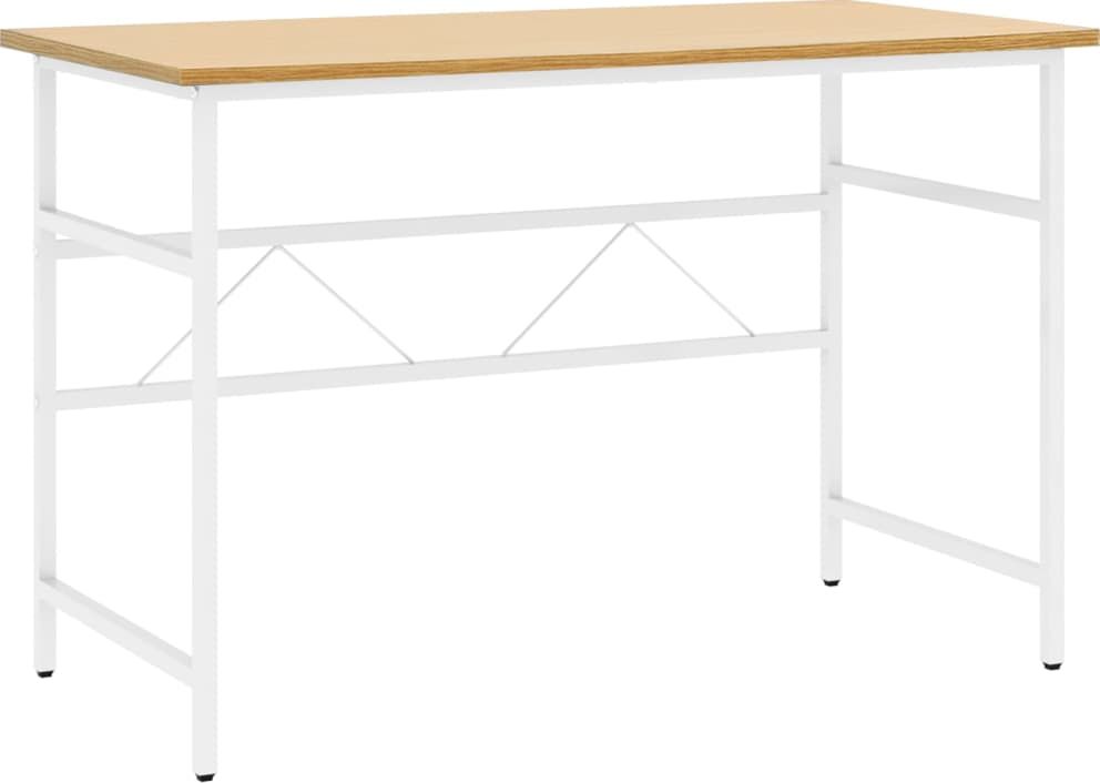Biurko vidaXL 20540 Biało-Beżowe 105 cm x 55 cm