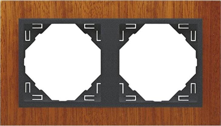 Efapel EFAPEL ARBORE RAMKA 2-KROTNA MAHOŃ GRAFIT 90920 TMS