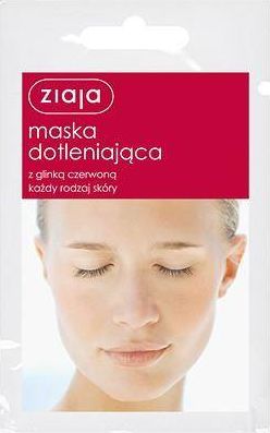 Ziaja ZIAJA_Maska dotleniająca z glinką czerwoną do każdego rodzaju skóry 7ml